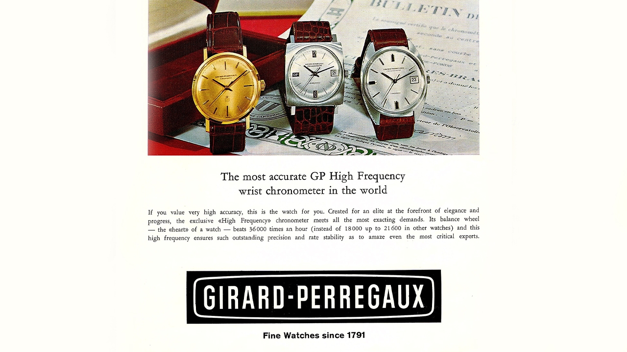 Girard clearance perregaux 1971