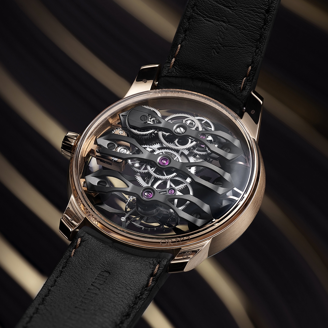 Tourbillon with Three Flying Bridges