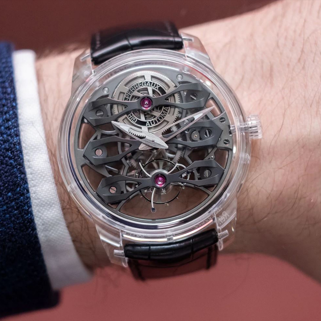 Quasar Tourbillon with Three Bridges
