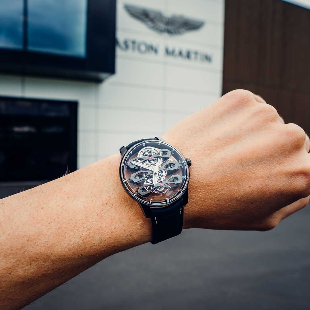 Tourbillon with Three Flying Bridges Aston Martin Edition
