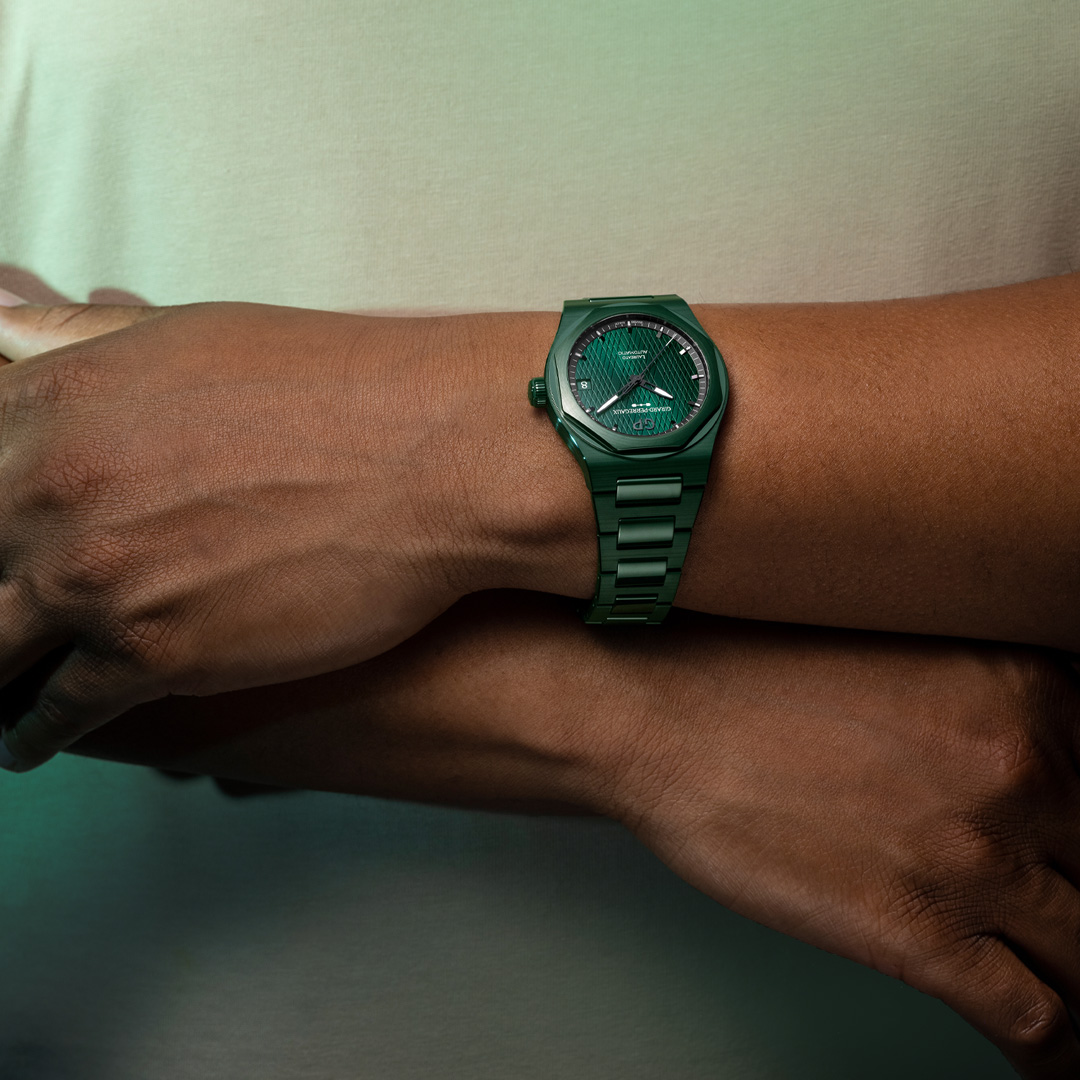 Laureato 42 mm Green Ceramic Aston Martin Edition