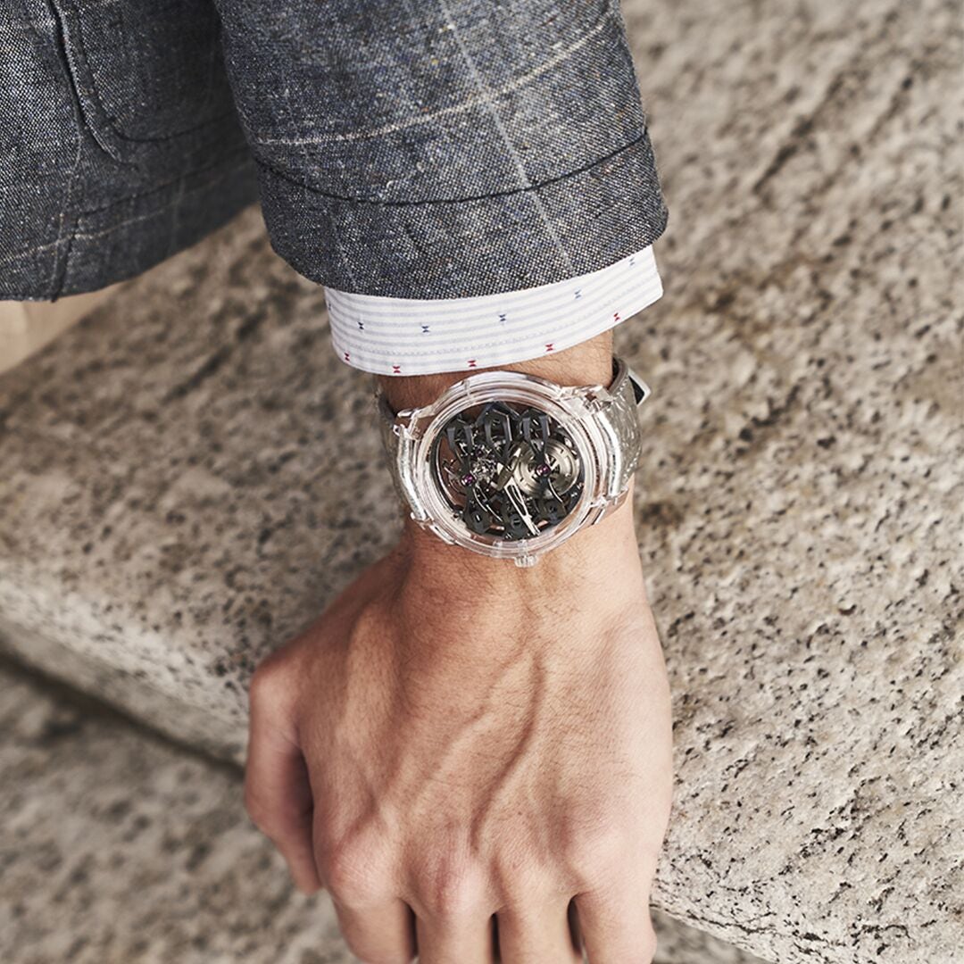 Quasar Tourbillon with Three Bridges