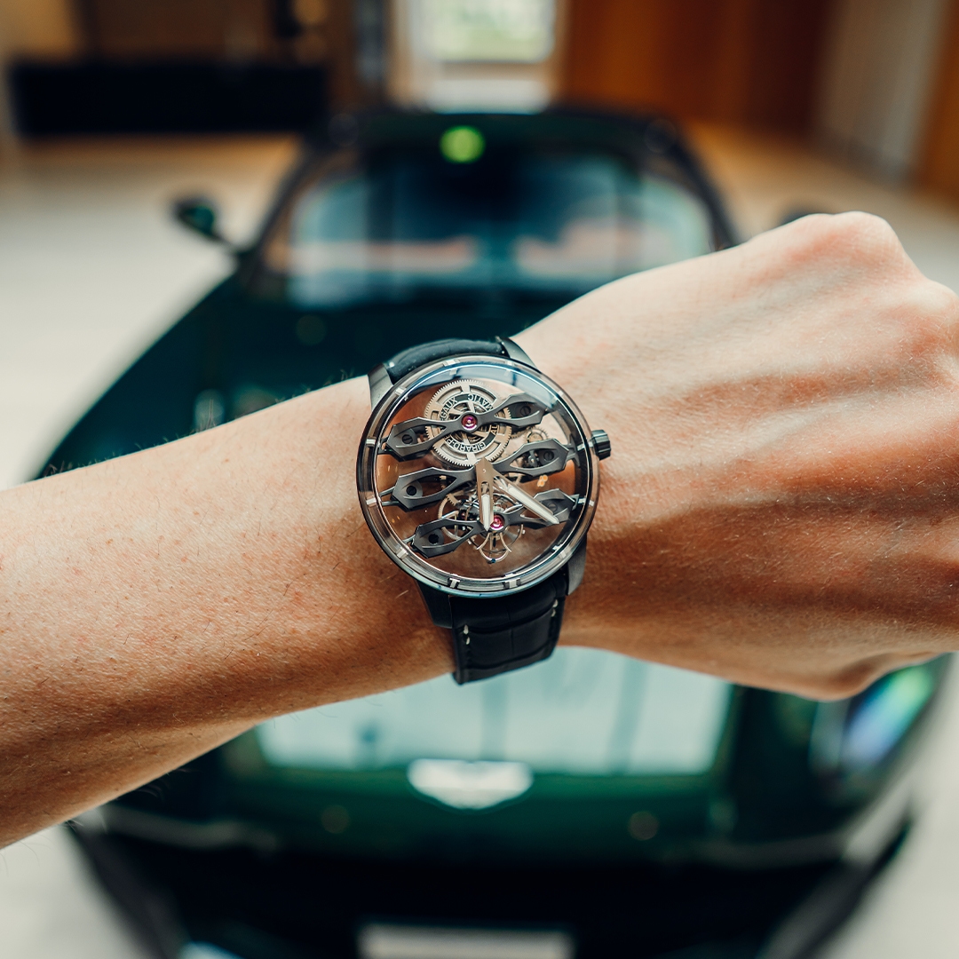 Tourbillon with Three Flying Bridges Aston Martin Edition